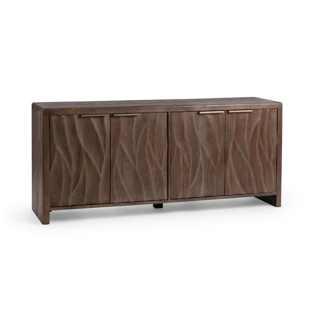 Classic Home - Braxton Mango Wood Sideboard - Tundra Brown - 52011034 view 1
