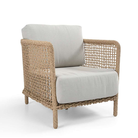 Classic Home - Brisbane Outdoor Accent Chair Natural - 53051491 veiw 1
