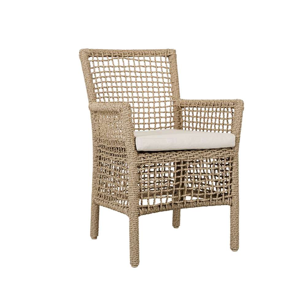 Classic Home - Brisbane Outdoor Dining Chair Natural - 53051372 veiw 1