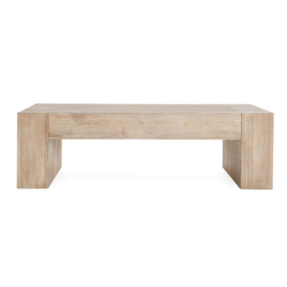 Classic Home - Bristol Cracked Oak Coffee Table In Meadow White - 51031345 view 2