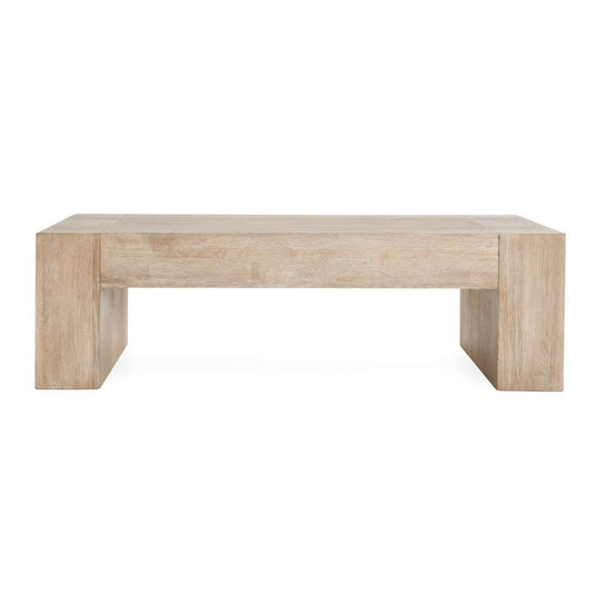 Classic Home - Bristol Cracked Oak Coffee Table In Meadow White - 51031345 view 2