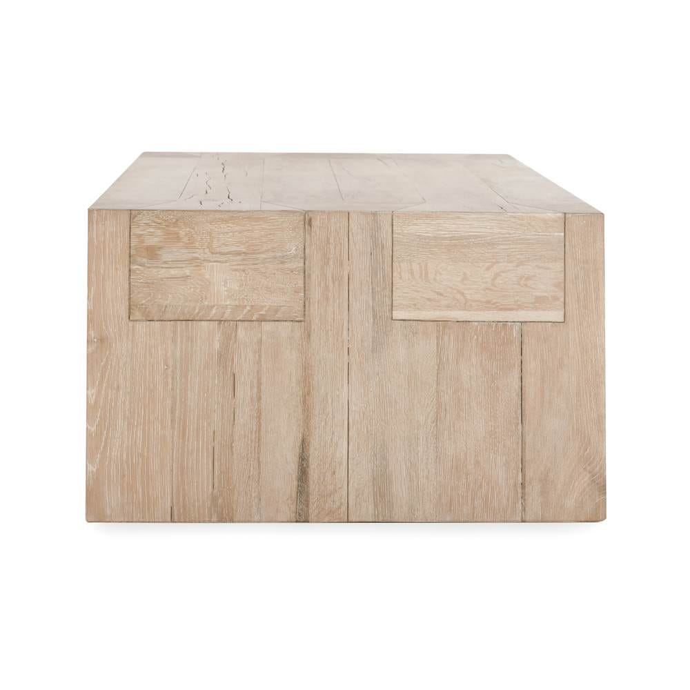 Classic Home - Bristol Cracked Oak Coffee Table In Meadow White - 51031345 view 3