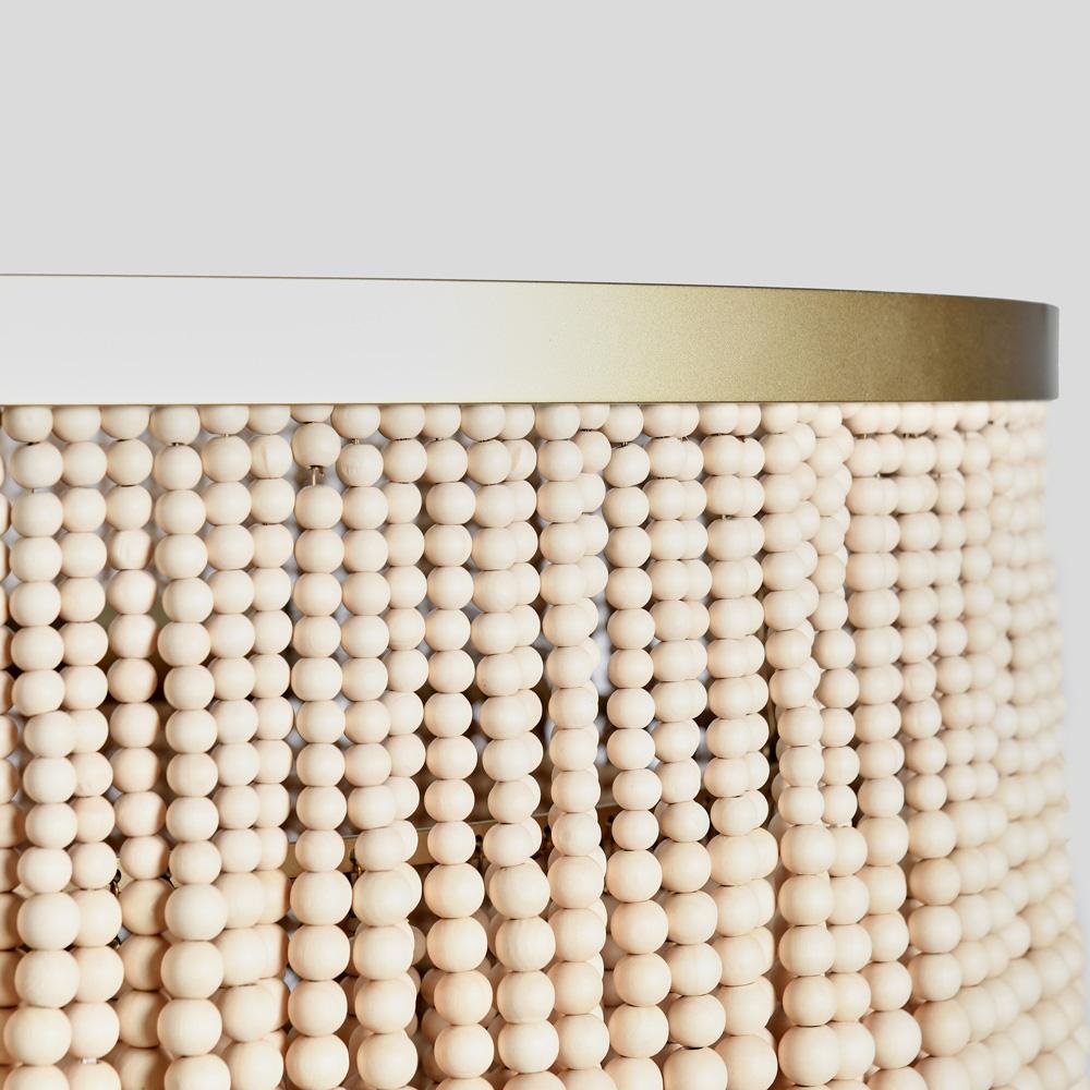 Classic Home - Brittany Natural Beaded Chandelier  - 56004229 veiw 4