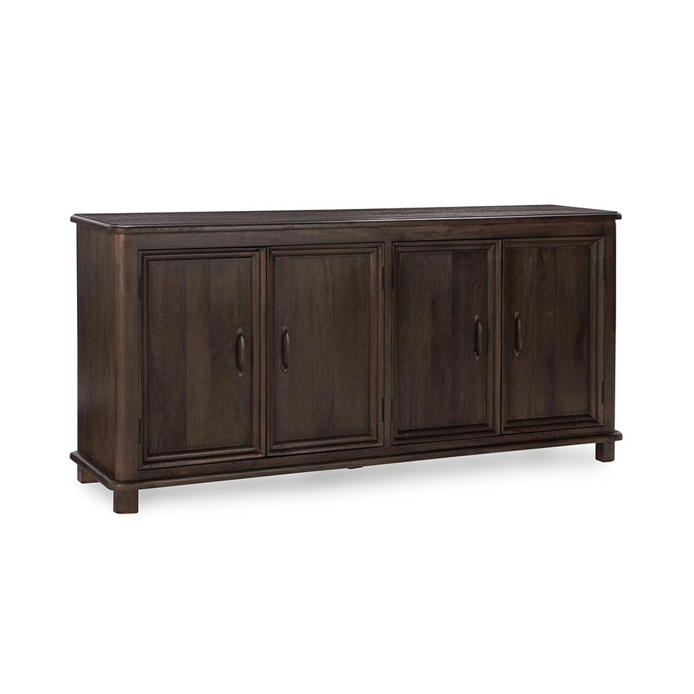 Classic Home - Brookside 4-Door Mango wood Sideboard Buffet - Cocoa Brown - 52010991 view 1