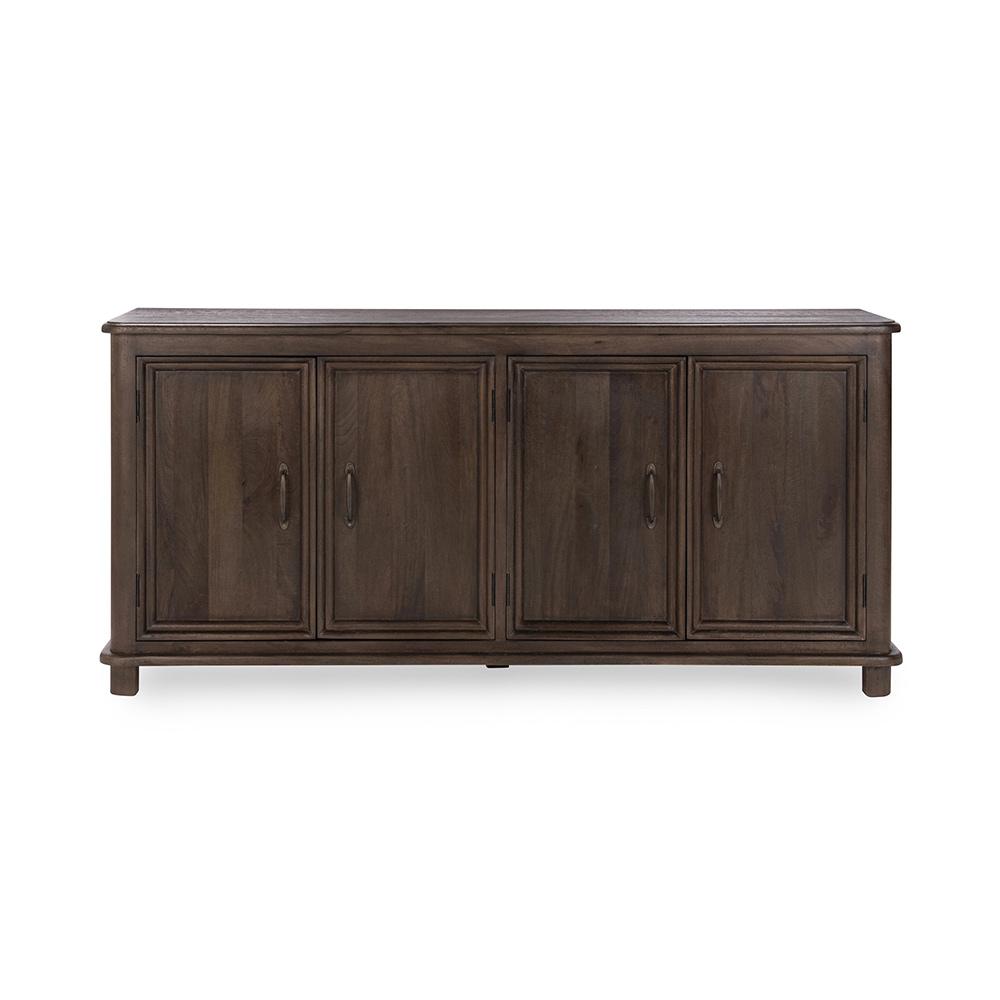 Classic Home  - Brookside 4-Door Mango wood Sideboard Buffet - Cocoa Brown - 52010991 veiw 2