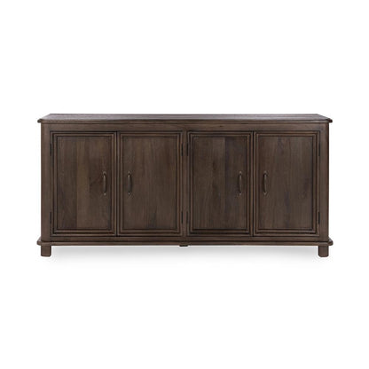 Classic Home  - Brookside 4-Door Mango wood Sideboard Buffet - Cocoa Brown - 52010991 veiw 2