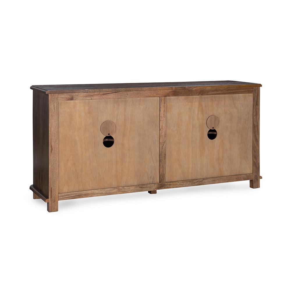 Classic Home  - Brookside 4-Door Mango wood Sideboard Buffet - Cocoa Brown - 52010991 veiw 4