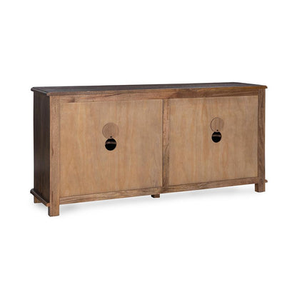 Classic Home  - Brookside 4-Door Mango wood Sideboard Buffet - Cocoa Brown - 52010991 veiw 4