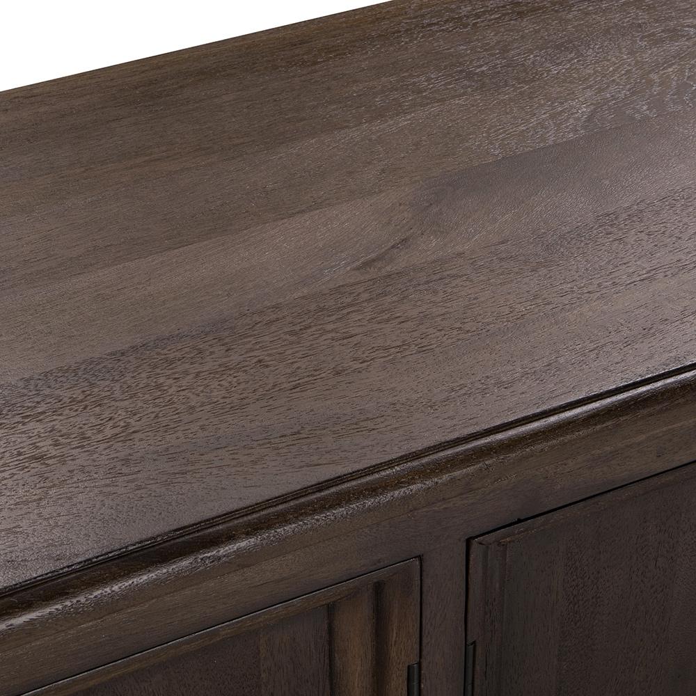 Classic Home  - Brookside 4-Door Mango wood Sideboard Buffet - Cocoa Brown - 52010991 veiw 7