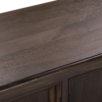 Classic Home  - Brookside 4-Door Mango wood Sideboard Buffet - Cocoa Brown - 52010991 veiw 7
