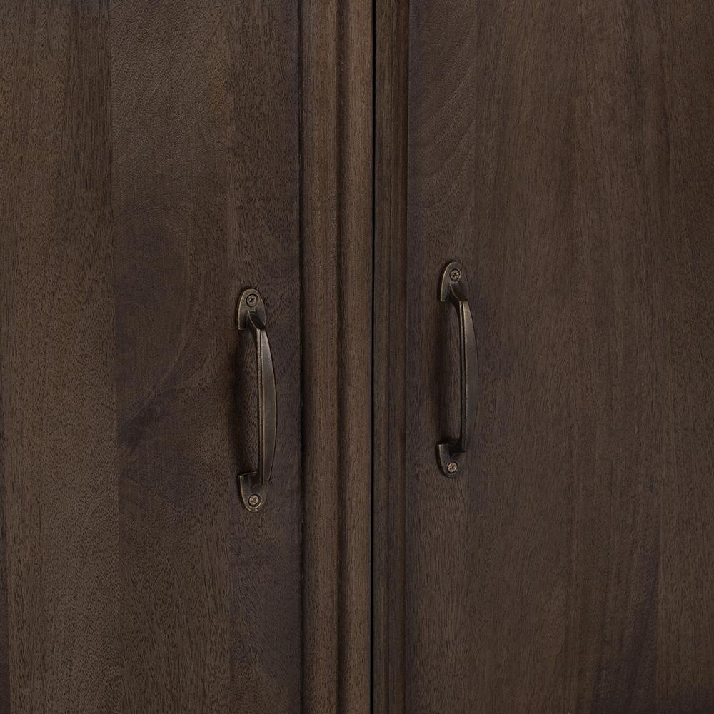 Classic Home  - Brookside 4-Door Mango wood Sideboard Buffet - Cocoa Brown - 52010991 veiw 8