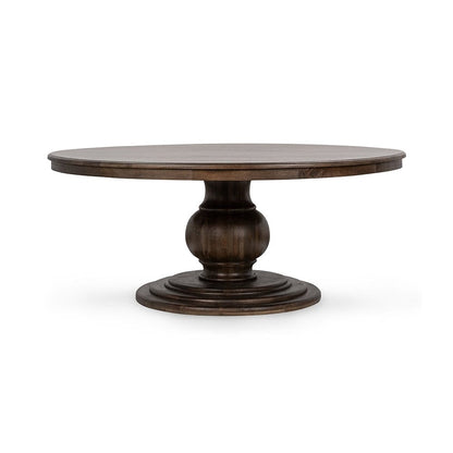 Classic Home  - Brookside Mango Wood Round Dining Table - Cocoa Brown - 51011994 veiw 1