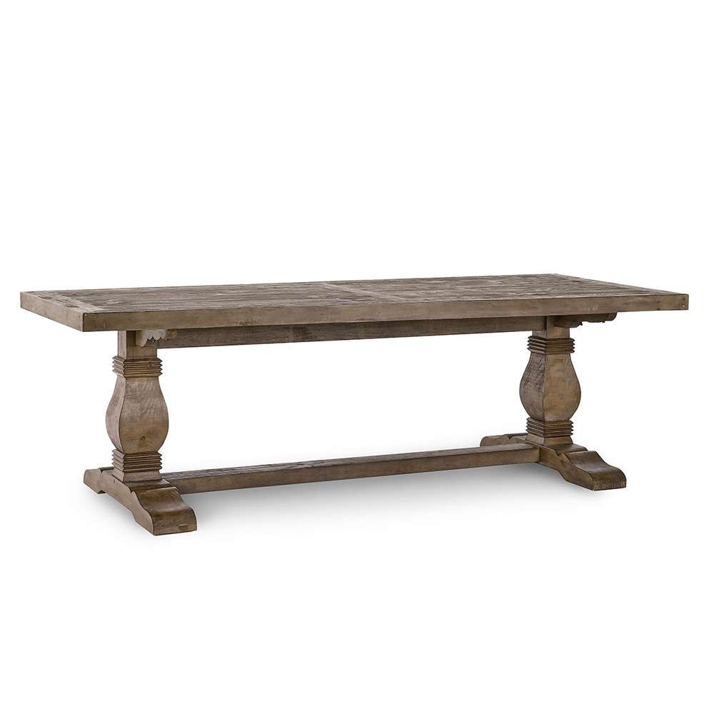 Classic Home - Caleb 94in Dining Table Distressed Brown - 51030182 veiw 1