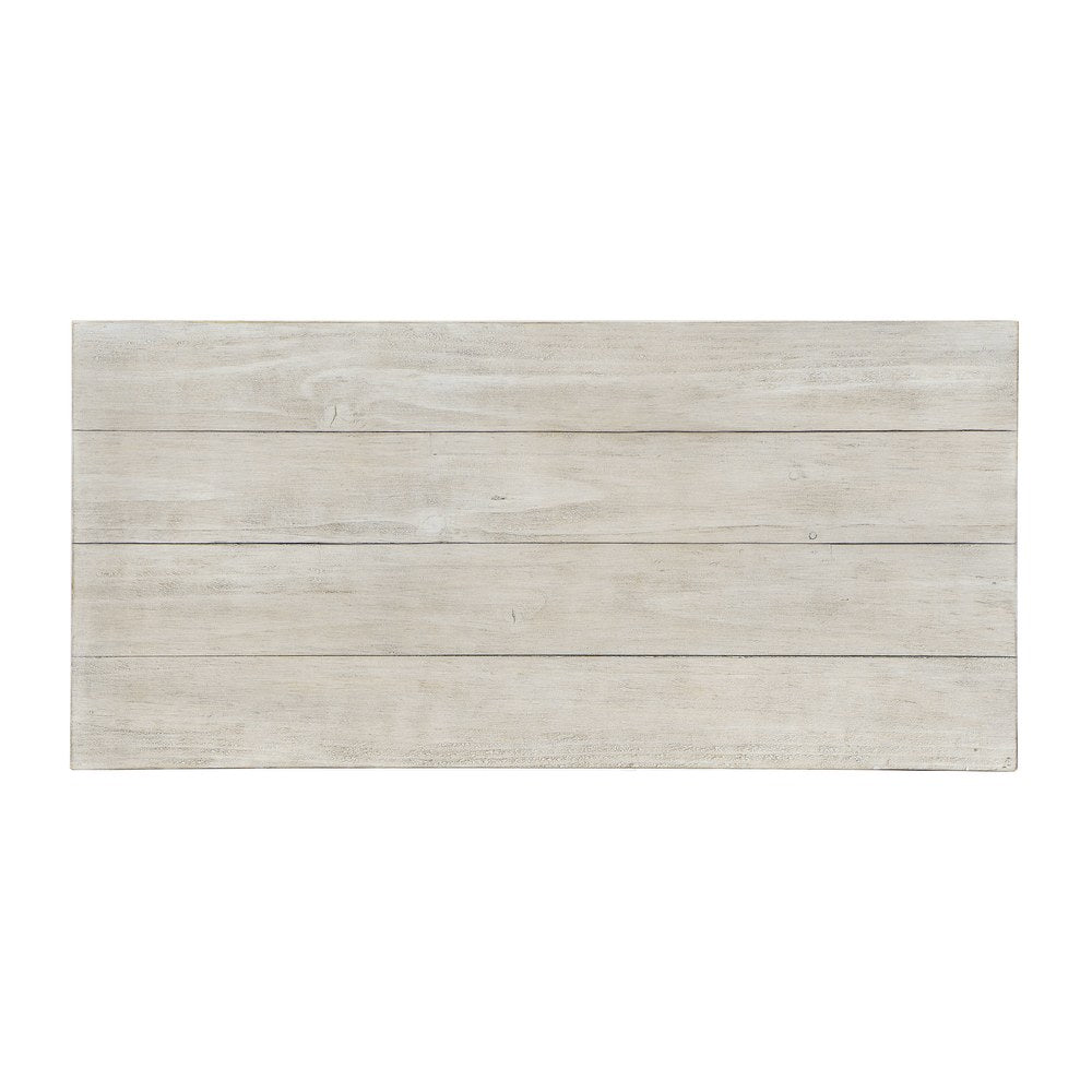Classic Home - Caleb Reclaimed Pine Display Cabinet in Ivory - Distressed Ivory - 52004096 view 7
