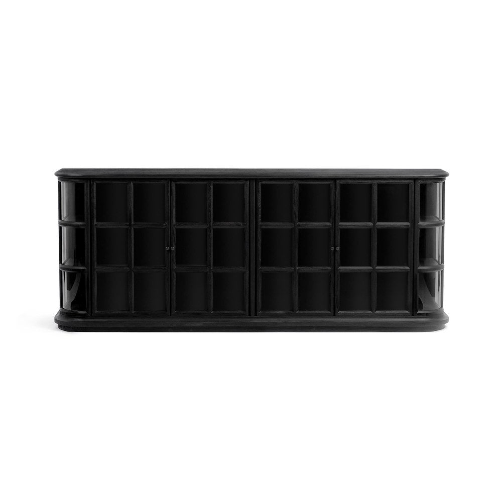 Classic Home - Carson Elm Wood Sideboard - Loft Black - 52004763 view 2
