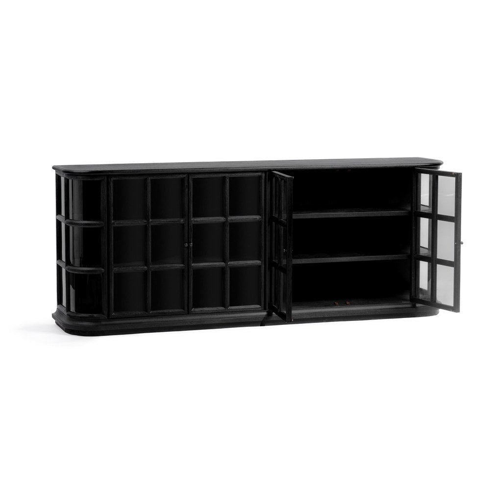 Classic Home - Carson Elm Wood Sideboard - Loft Black - 52004763 view 3