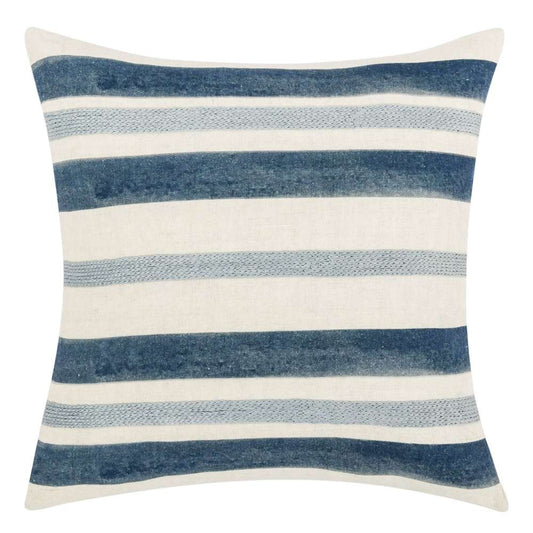 Classic Home - CATANIA - Seiano Ivory/Blue 22x22 - V300010 veiw 1