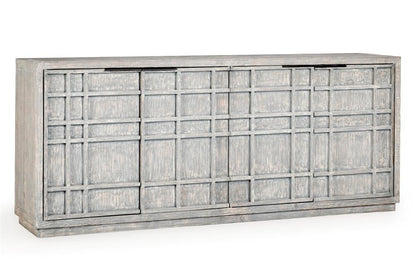 Classic Home - Chandler 86in  Reclaimed Pine Wood Antique Blue Sideboard - 52004659 veiw 1