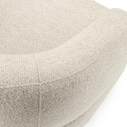 Classic Home  - Chassia Upholstered Fabric Swivel Accent Chair - Cream - 53006304 veiw 5