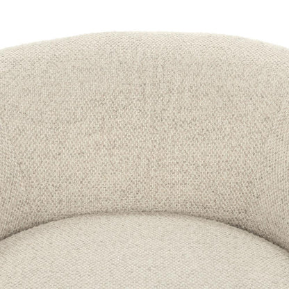 Classic Home  - Chassia Upholstered Fabric Swivel Accent Chair - Cream - 53006304 veiw 9