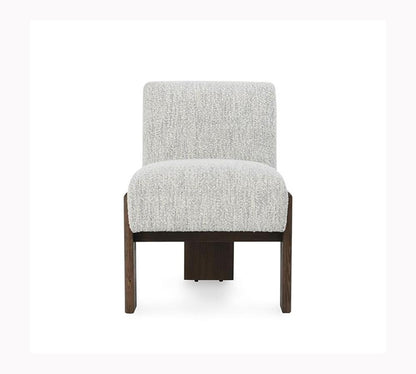Classic Home - Chelsea Upholstered Fabric Dining Chair In Ivory - 53006032 veiw 2