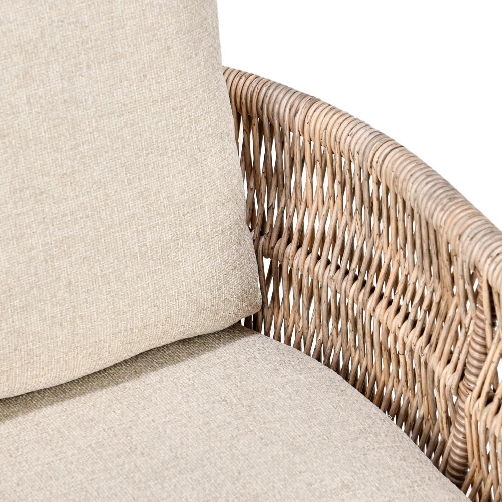 Classic Home - Collins  Outdoor Solid Wood Accent Chair In Natural Tone - 53051658 veiw 5