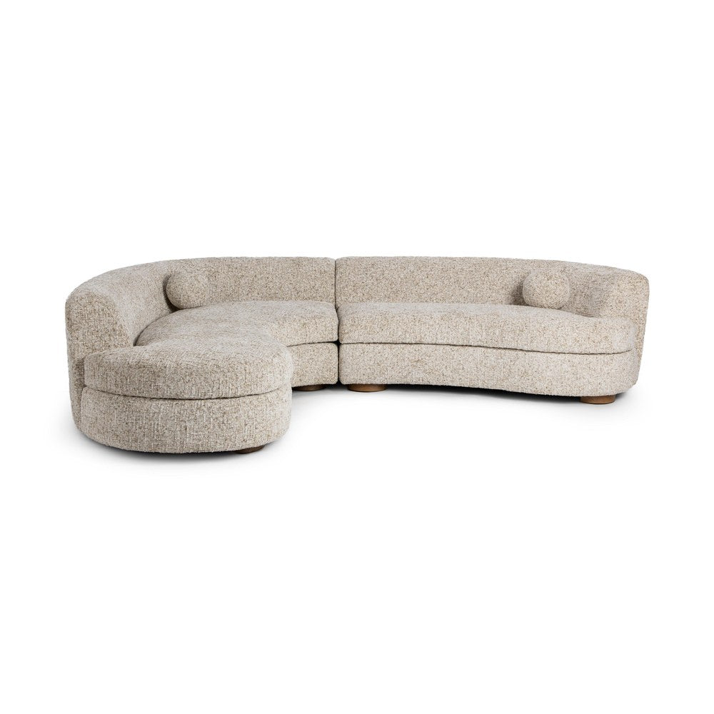 Classic Home - Concord Sectional - Frosty Oat - 53006719 view 1