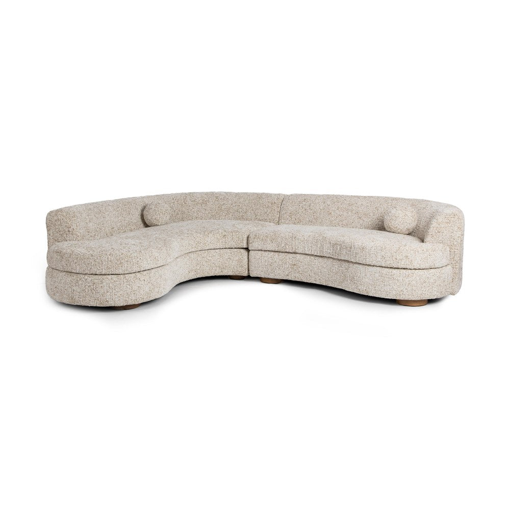 Classic Home - Concord Sectional - Frosty Oat - 53006719 view 2
