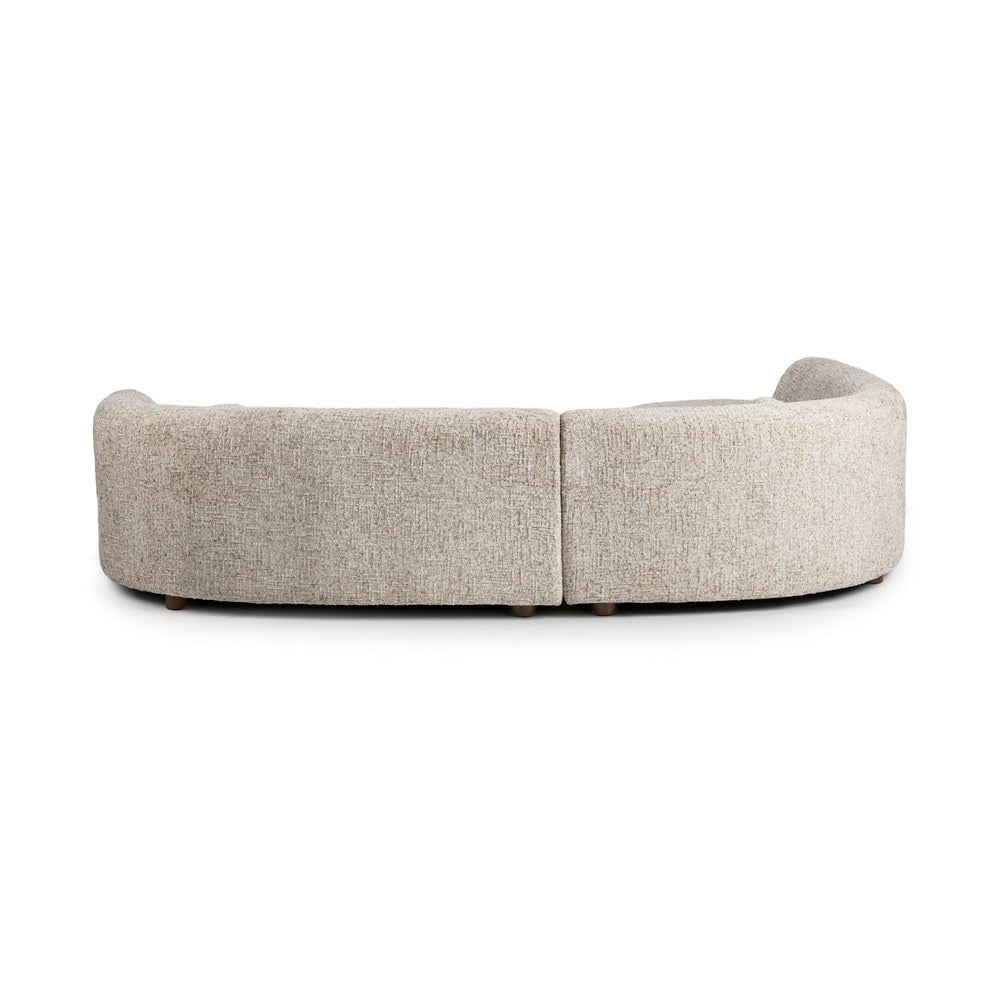 Classic Home - Concord Sectional - Frosty Oat - 53006719 view 4