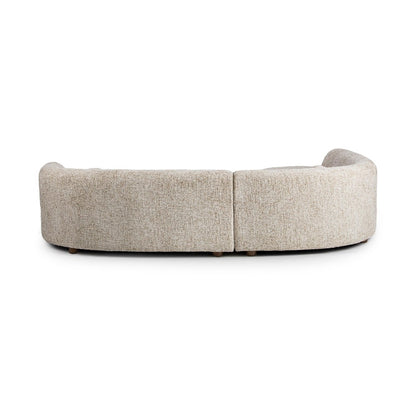 Classic Home - Concord Sectional - Frosty Oat - 53006719 view 4