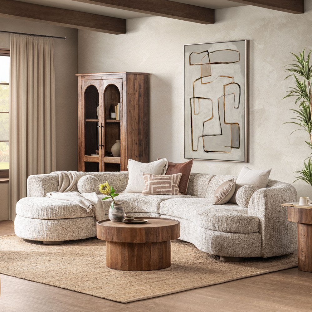 Classic Home - Concord Sectional - Frosty Oat - 53006719 view 8