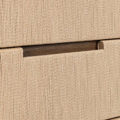 Classic Home - Corda Oak Veneer 6Dwr Dresser Nut Brown/Natural - 52004148 veiw 5
