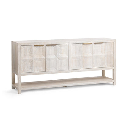 Classic Home - Costa Mango Wood Cabinet - Cream - 52011039 view 1