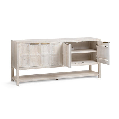 Classic Home - Costa Mango Wood Cabinet - Cream - 52011039 view 3