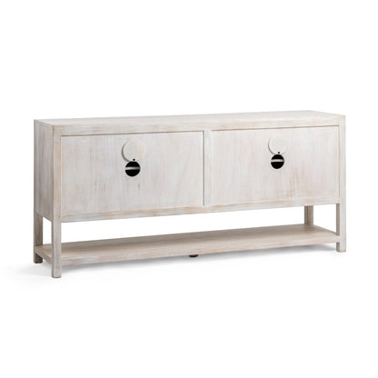 Classic Home - Costa Mango Wood Cabinet - Cream - 52011039 view 4