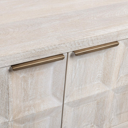 Classic Home - Costa Mango Wood Cabinet - Cream - 52011039 view 5
