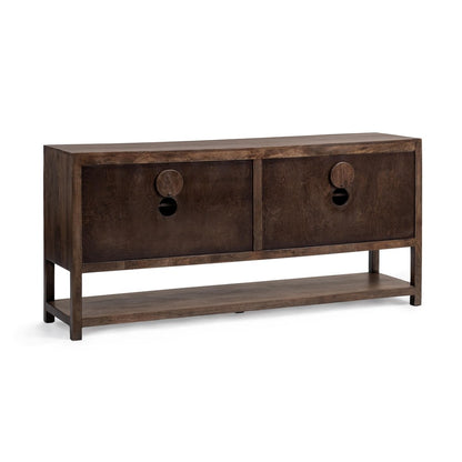 Classic Home - Costa Mango Wood Cabinet - Tundra Brown - 52011038 view 4