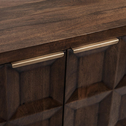 Classic Home - Costa Mango Wood Cabinet - Tundra Brown - 52011038 view 5