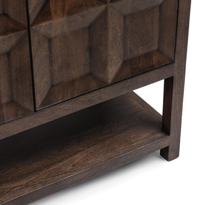 Classic Home - Costa Mango Wood Cabinet - Tundra Brown - 52011038 view 6