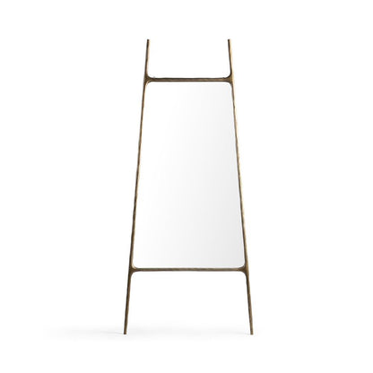 Classic Home - Cove Floor Mirror - Molten Brass - 56001822 view 1