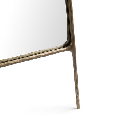 Classic Home - Cove Floor Mirror - Molten Brass - 56001822 view 3