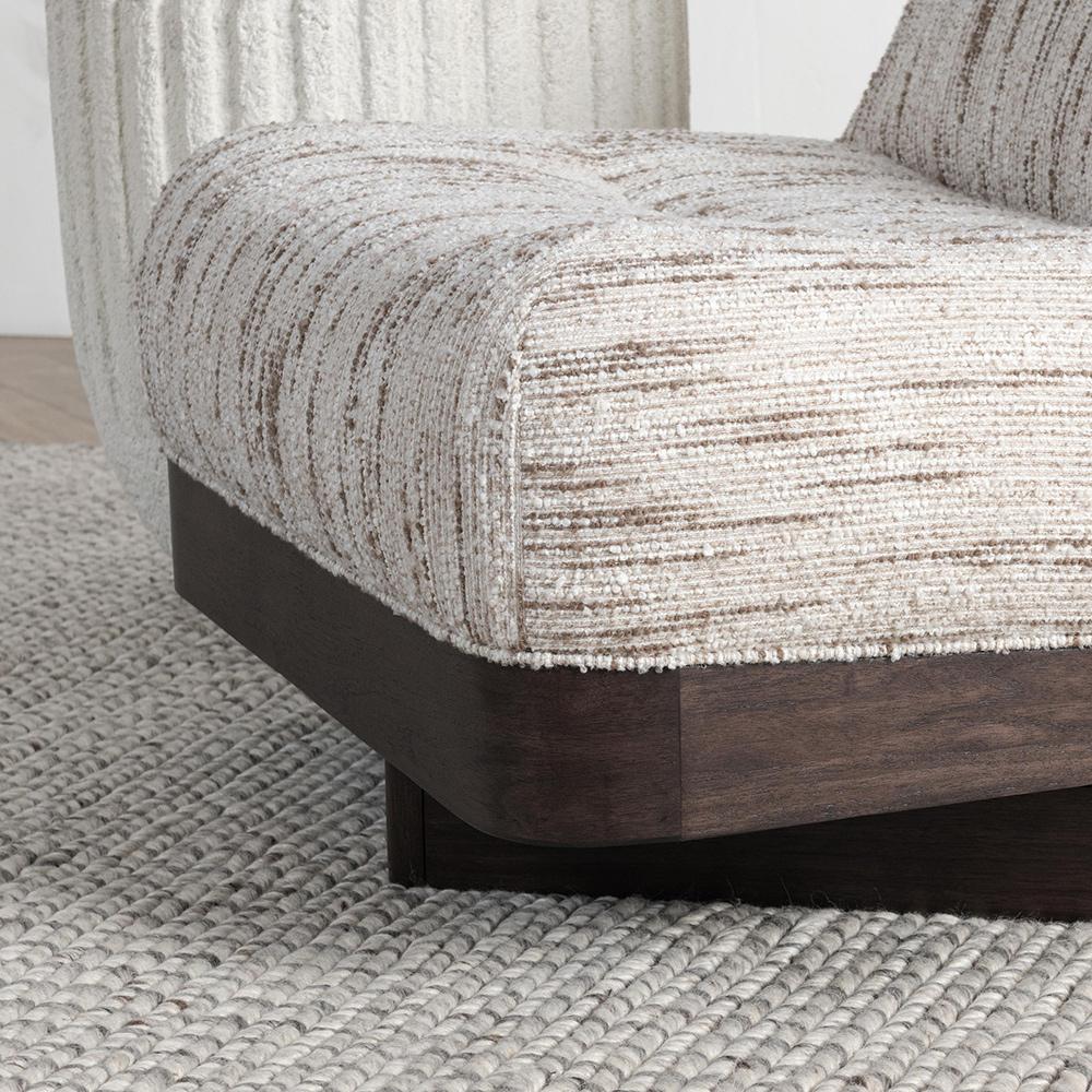 Classic Home  - Crandall Upholstered Fabric Swivel Accent Chair - Cream - 53006264 veiw 10