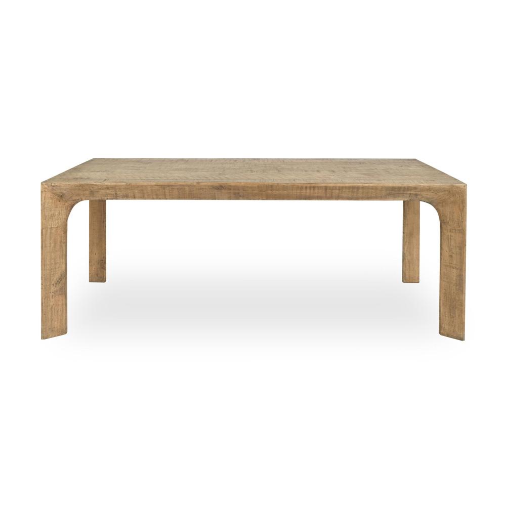 Classic Home - Crest 78in Reclaimed Pine Wood Dining Table In Natural - 51031718 veiw 1