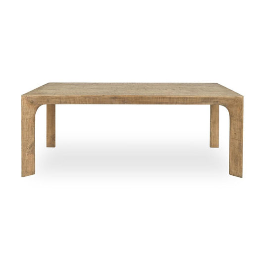 Classic Home - Crest 78in Reclaimed Pine Wood Dining Table In Natural - 51031718 veiw 1