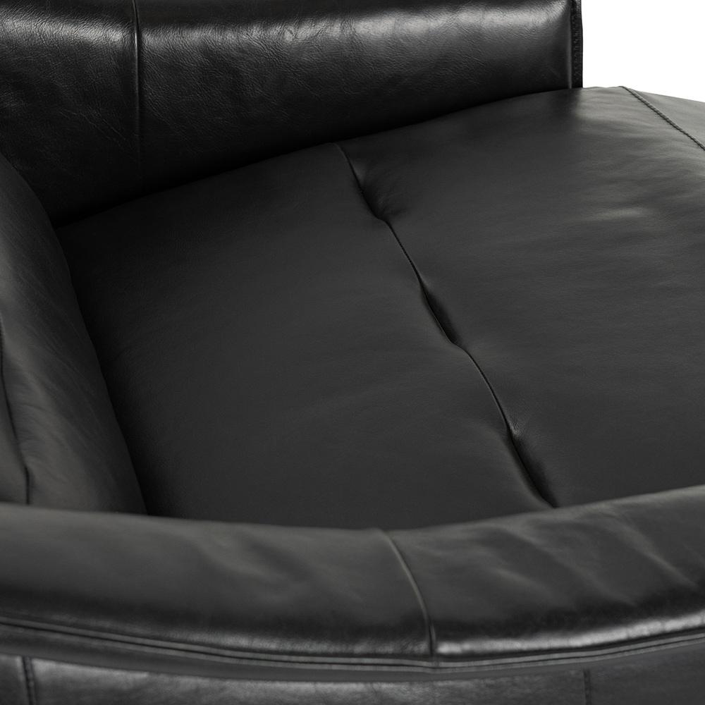 Classic Home  - Cullman Leather Power Recliner Accent Chair - Black - 2208RE11 veiw 8