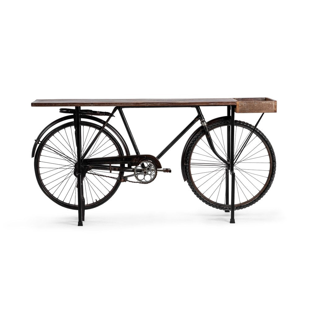 Classic Home - Cycle Reclaimed Wood Counter Table - Brown - 59011334 view 2