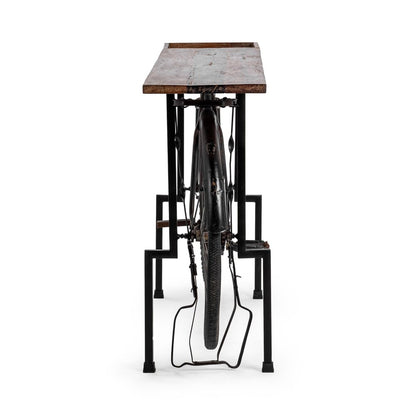 Classic Home - Cycle Reclaimed Wood Counter Table - Brown - 59011334 view 3