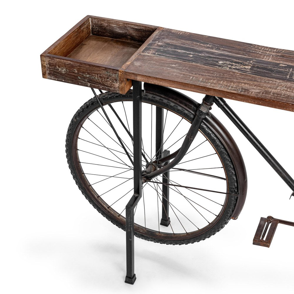Classic Home - Cycle Reclaimed Wood Counter Table - Brown - 59011334 view 4