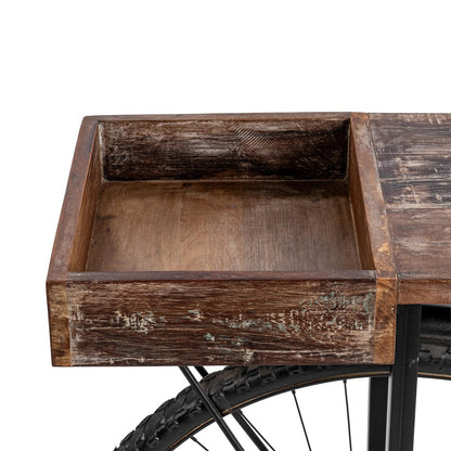 Classic Home - Cycle Reclaimed Wood Counter Table - Brown - 59011334 view 7