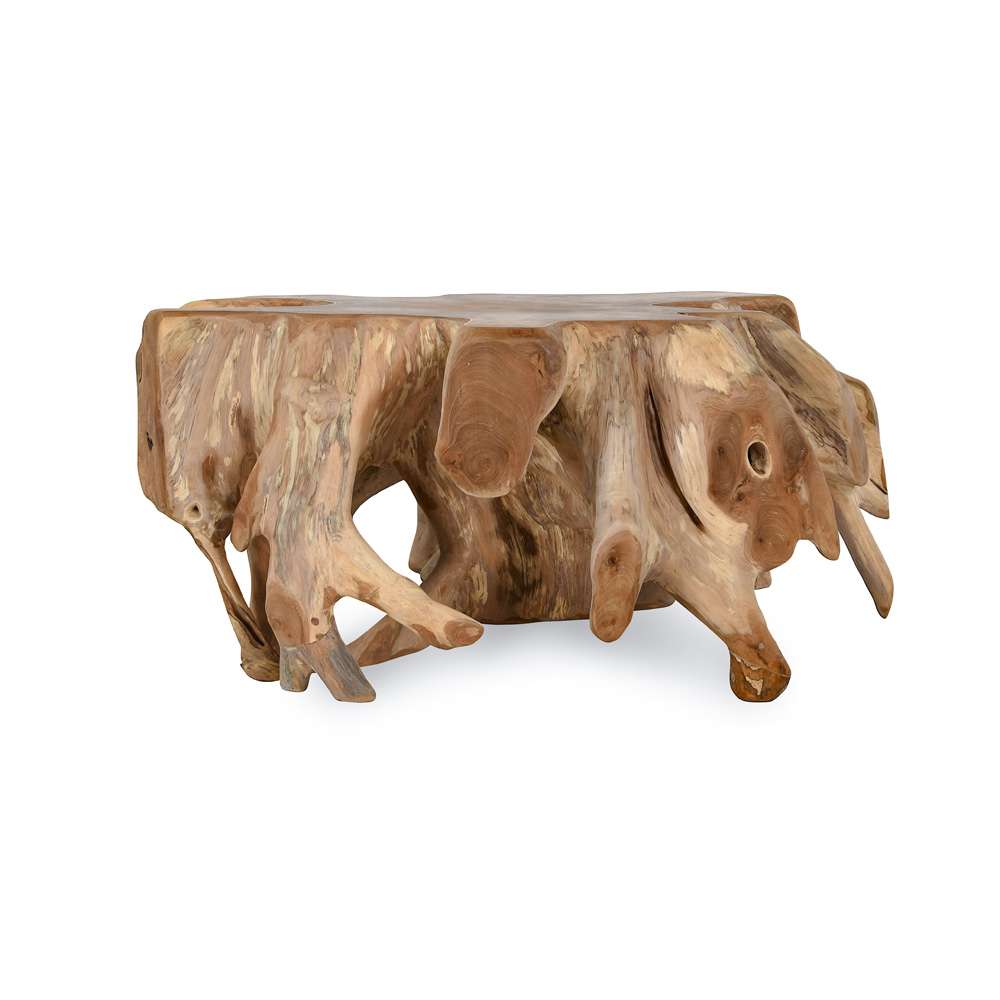 Classic Home - Cypress Root Coffee Table Natural - 51005386 veiw 2